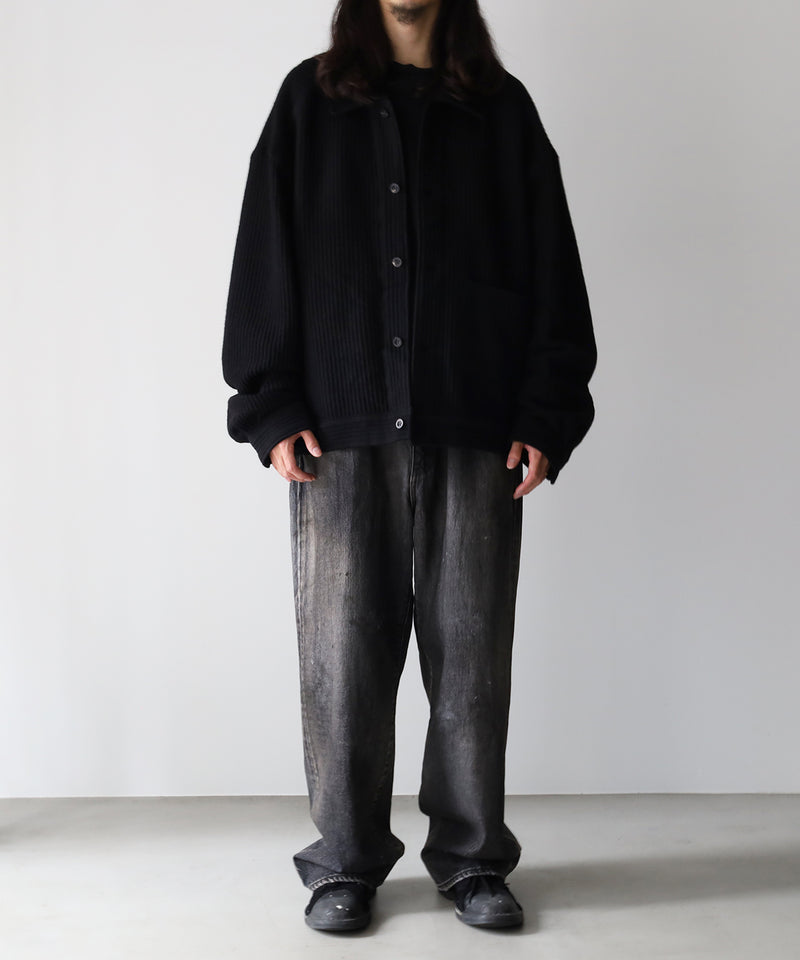 WOOL CORDUROY WORK SHIRT JACKET - ANCELLM