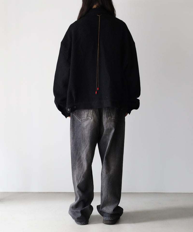 WOOL CORDUROY WORK SHIRT JACKET - ANCELLM