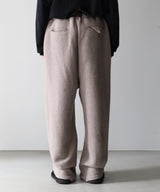 WOOLCORD BELTLESS SLACKS - ANCELLM