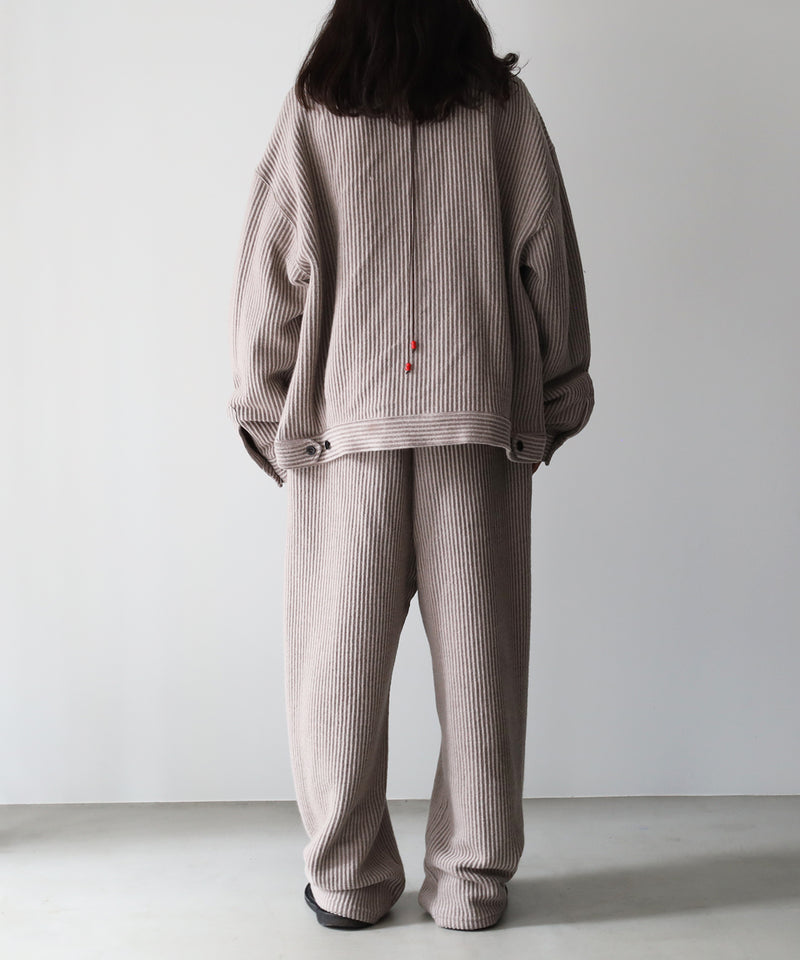 WOOL CORDUROY WORK SHIRT JACKET - ANCELLM