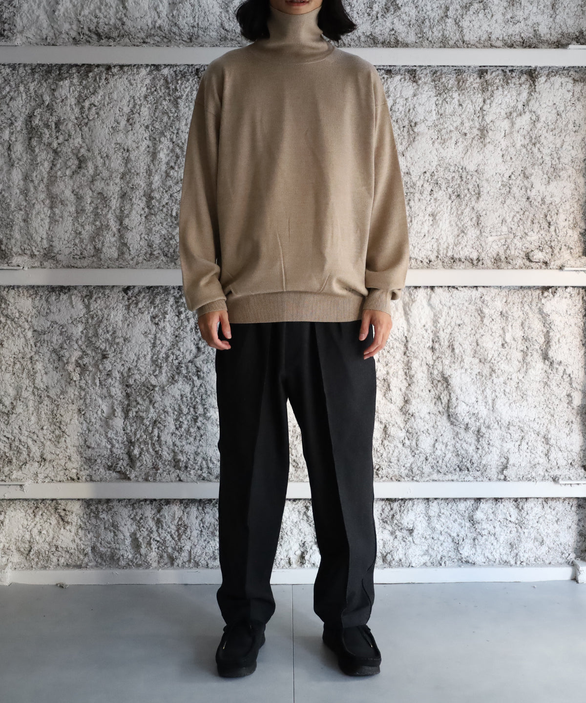 LAST1>>Turtle Neck L/S - crepuscule – C THE C