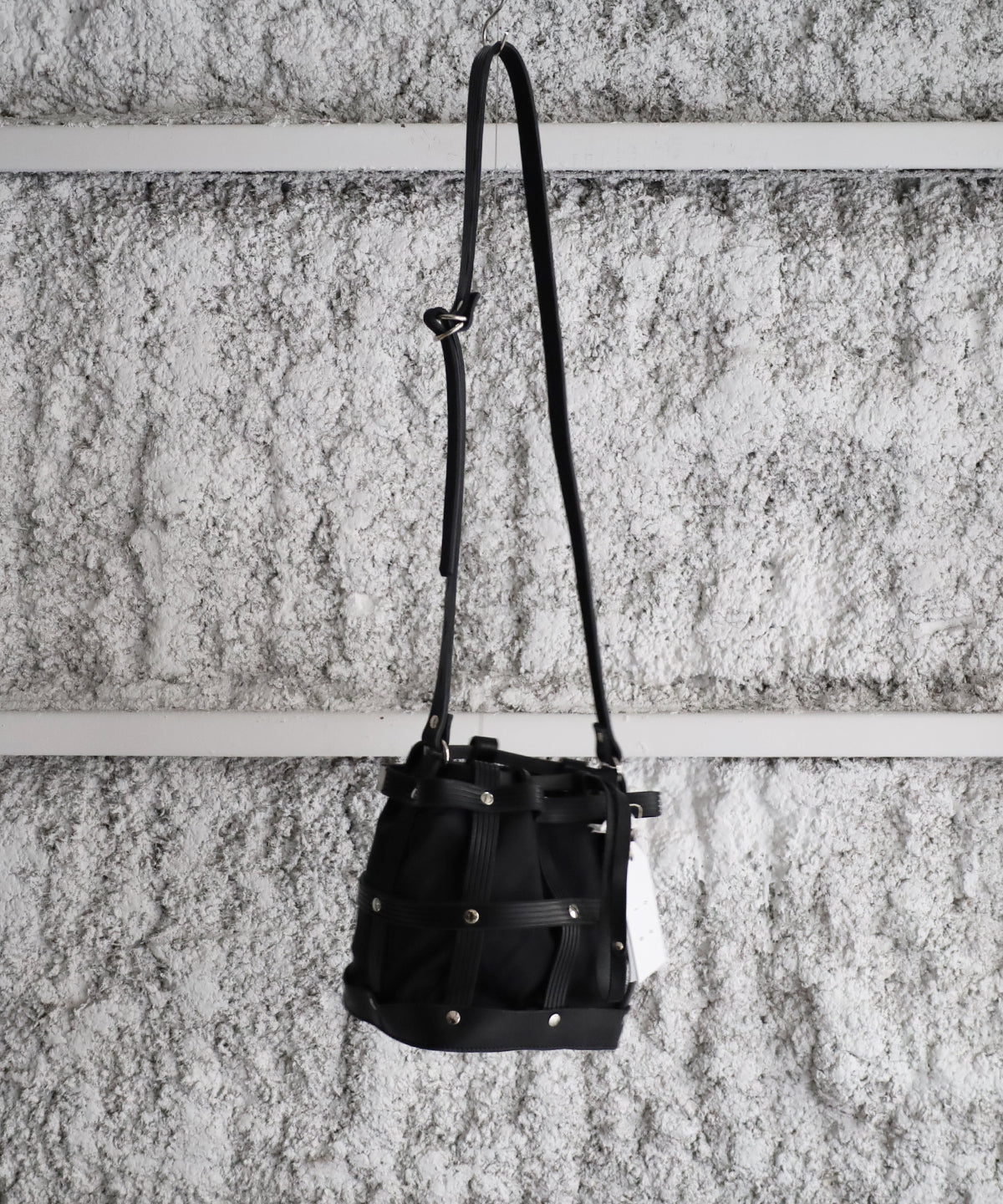 AB3 NYLON RUBBER BACKET BAG