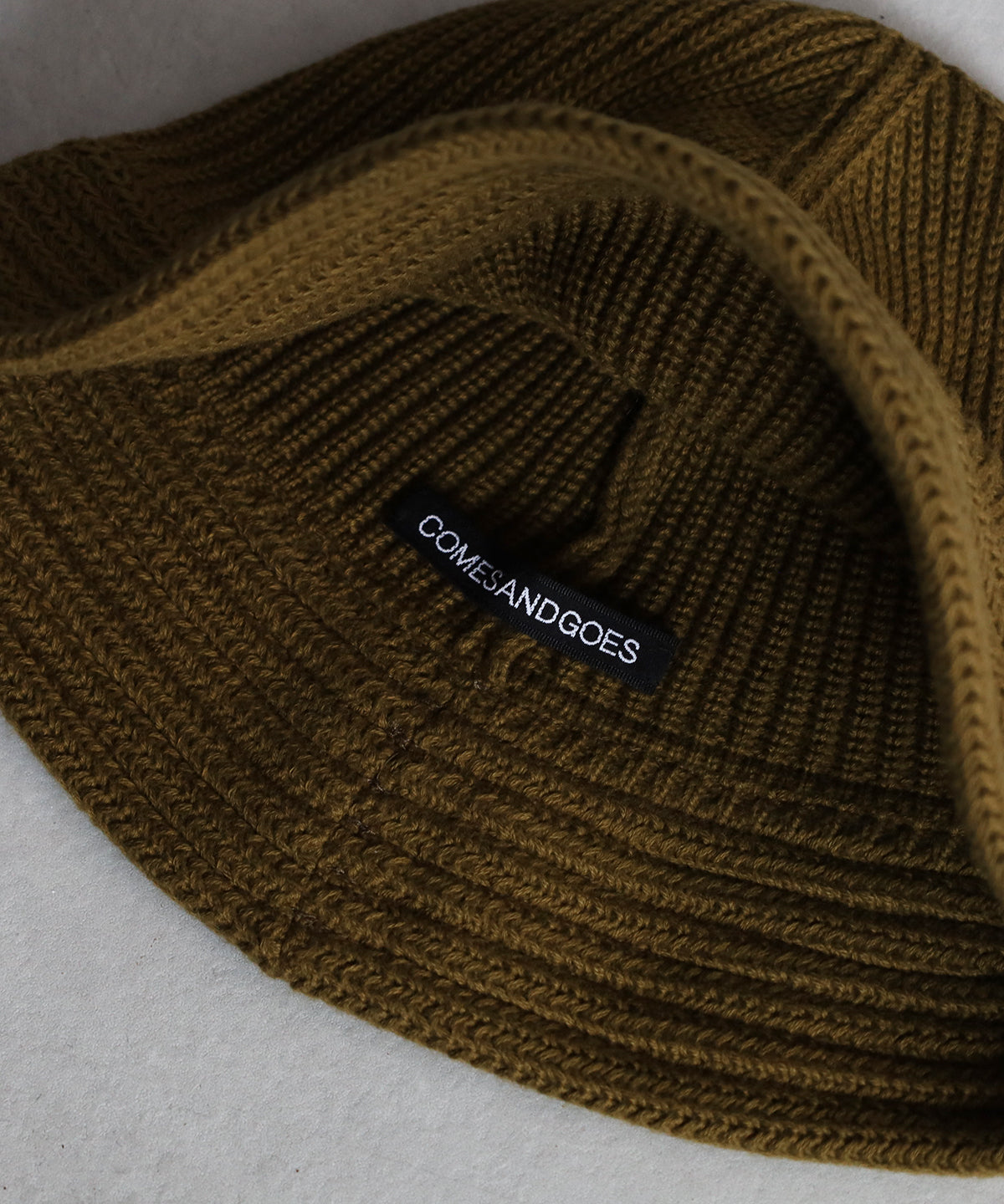 LAST1>>COTTON KNIT BALLOON HAT