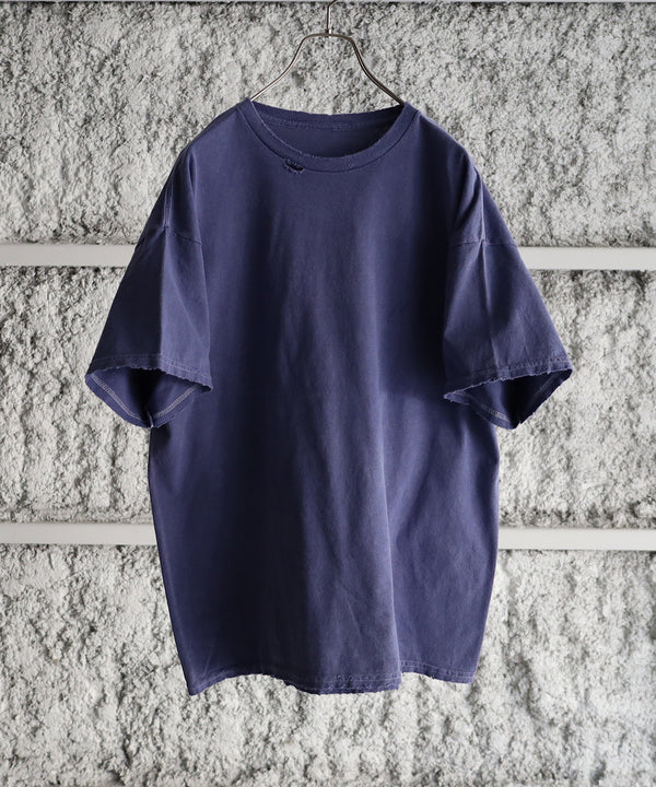 EMBROIDERY DYED T-SHIRT - ANCELLM