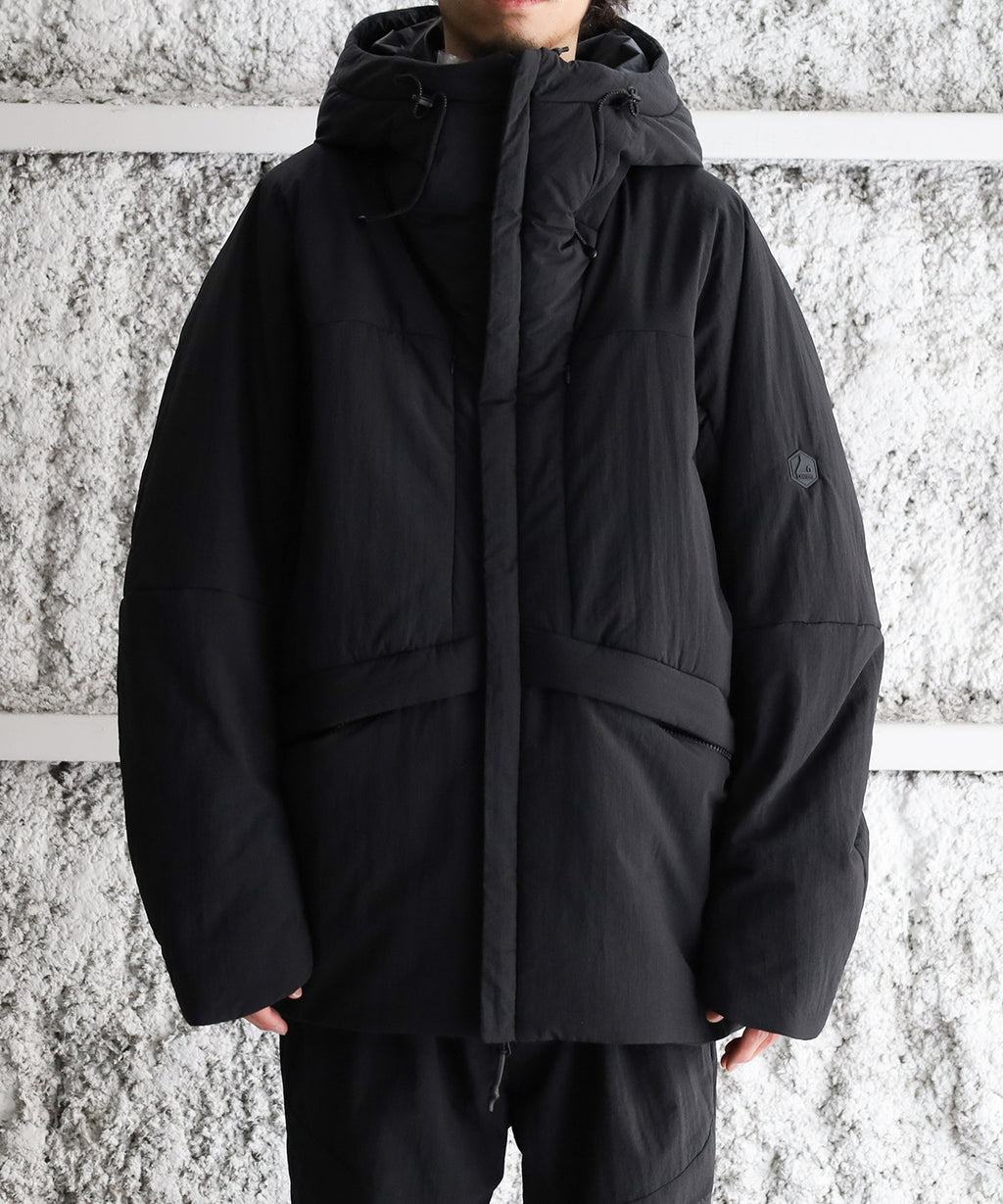 HEATING HOODED BLOUSON- LANTERN