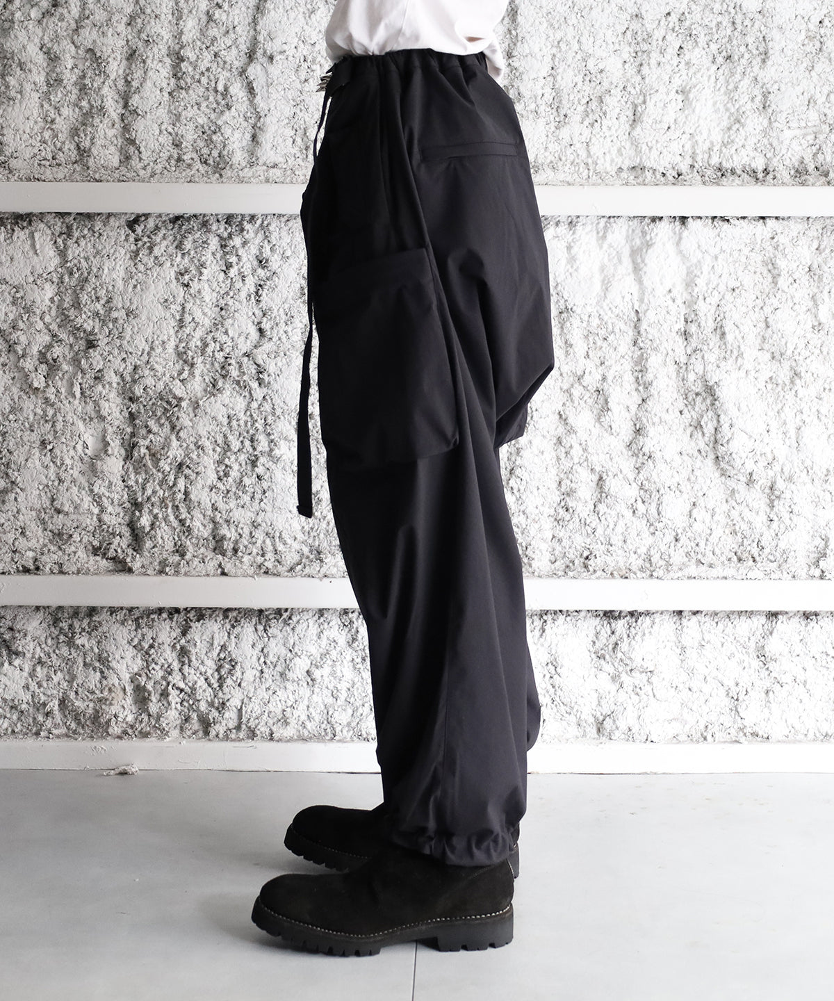P30AL-E ENCAPSULATED NYLON ULTRAWIDE DRAWCORD CARGO TROUSER GEN. 1