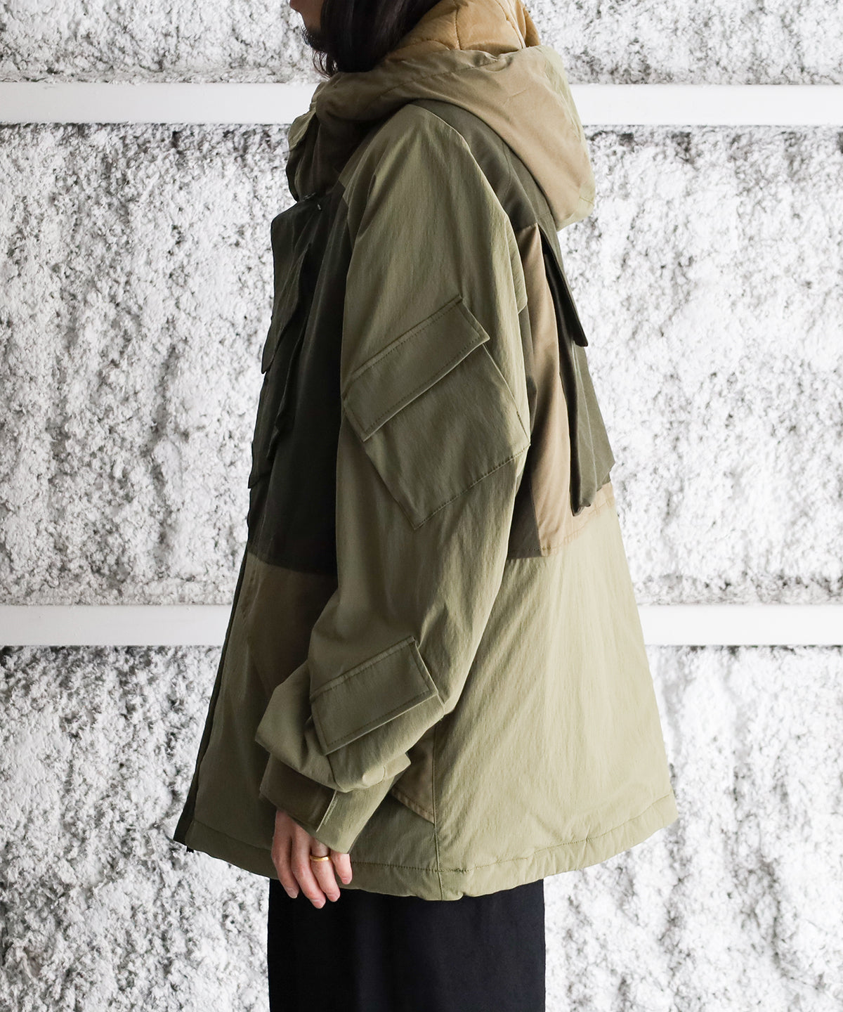 LAST1>> WM×NEXUSⅦ ASYMMETRY JACKET - White Mountaineering