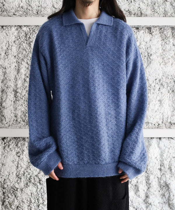 Mohair Skipper Knit - Blanc YM