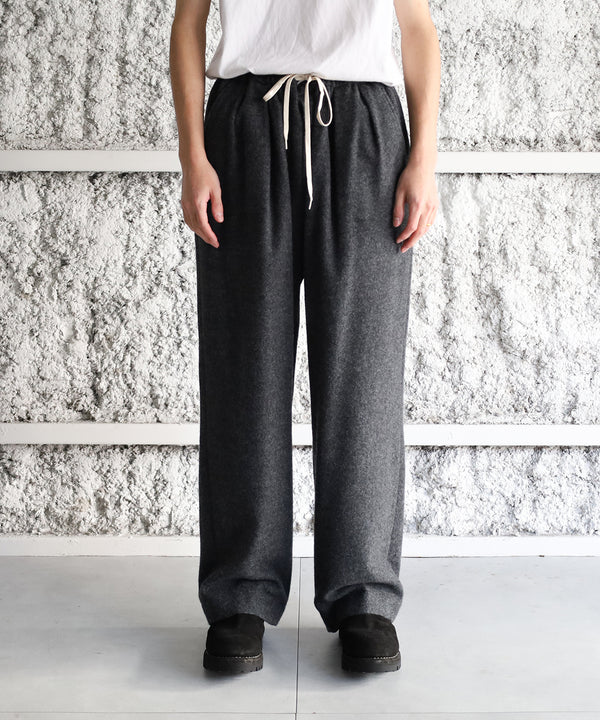 LAST1 >> Cashmere Relax pants - Blanc YM