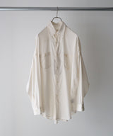 TENT LONG SHIRT / オーガニックGIZA90/1 ローン - MARKAWARE