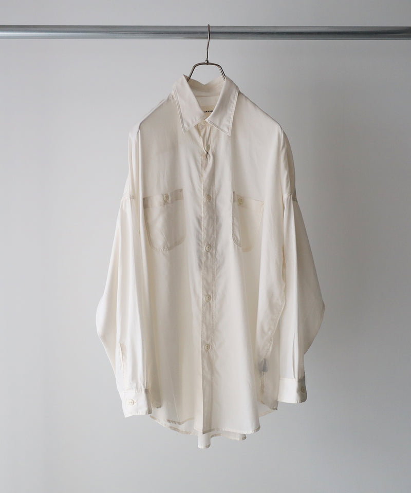 TENT LONG SHIRT / オーガニックGIZA90/1 ローン - MARKAWARE