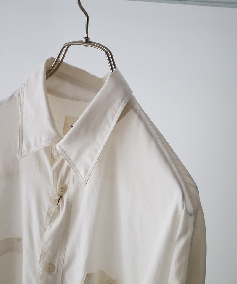 TENT LONG SHIRT / オーガニックGIZA90/1 ローン - MARKAWARE