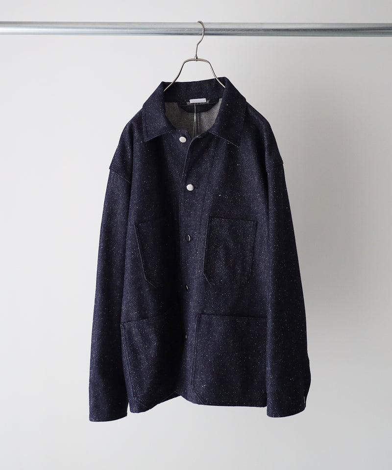 Silk Denim Coverall - Blanc YM