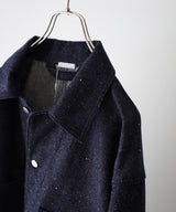 Silk Denim Coverall - Blanc YM