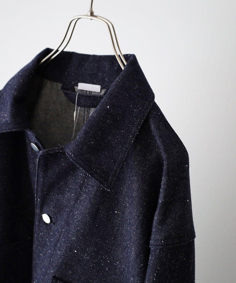 Silk Denim Coverall - Blanc YM