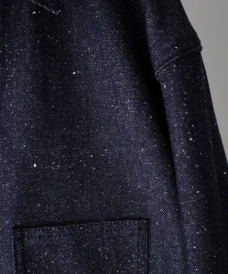 Silk Denim Coverall - Blanc YM