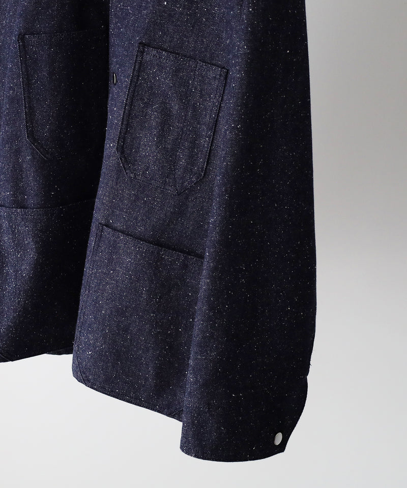 Silk Denim Coverall - Blanc YM