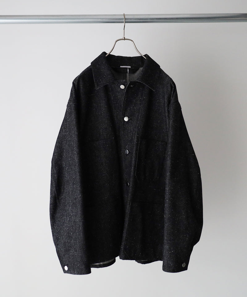 Silk Denim Coverall - Blanc YM