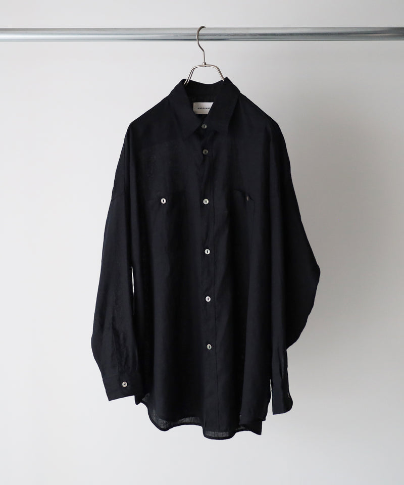 TENT LONG SHIRT / ヘンプ細布 - MARKAWARE