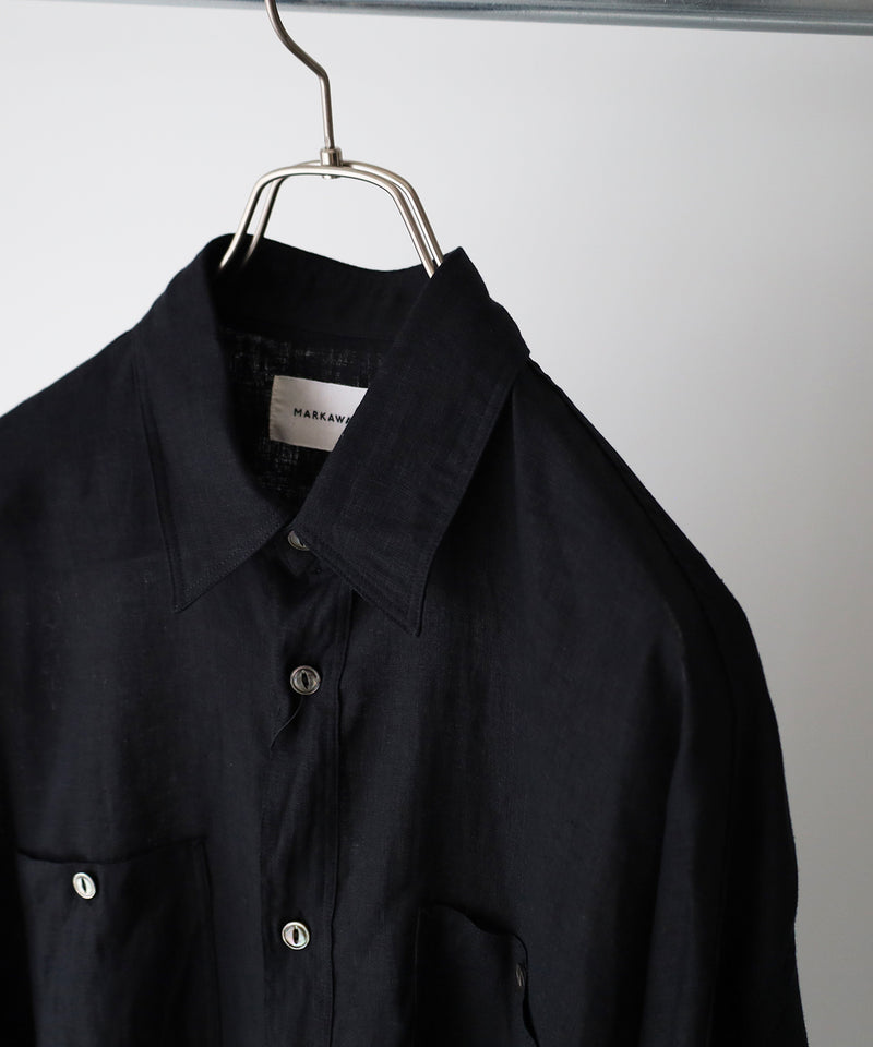 TENT LONG SHIRT / ヘンプ細布 - MARKAWARE