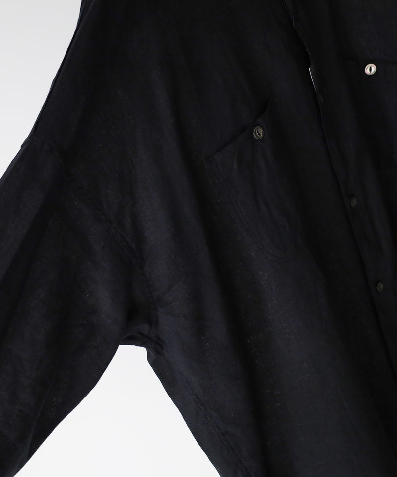 TENT LONG SHIRT / ヘンプ細布 - MARKAWARE