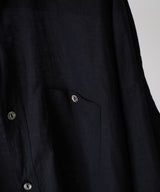 TENT LONG SHIRT / ヘンプ細布 - MARKAWARE