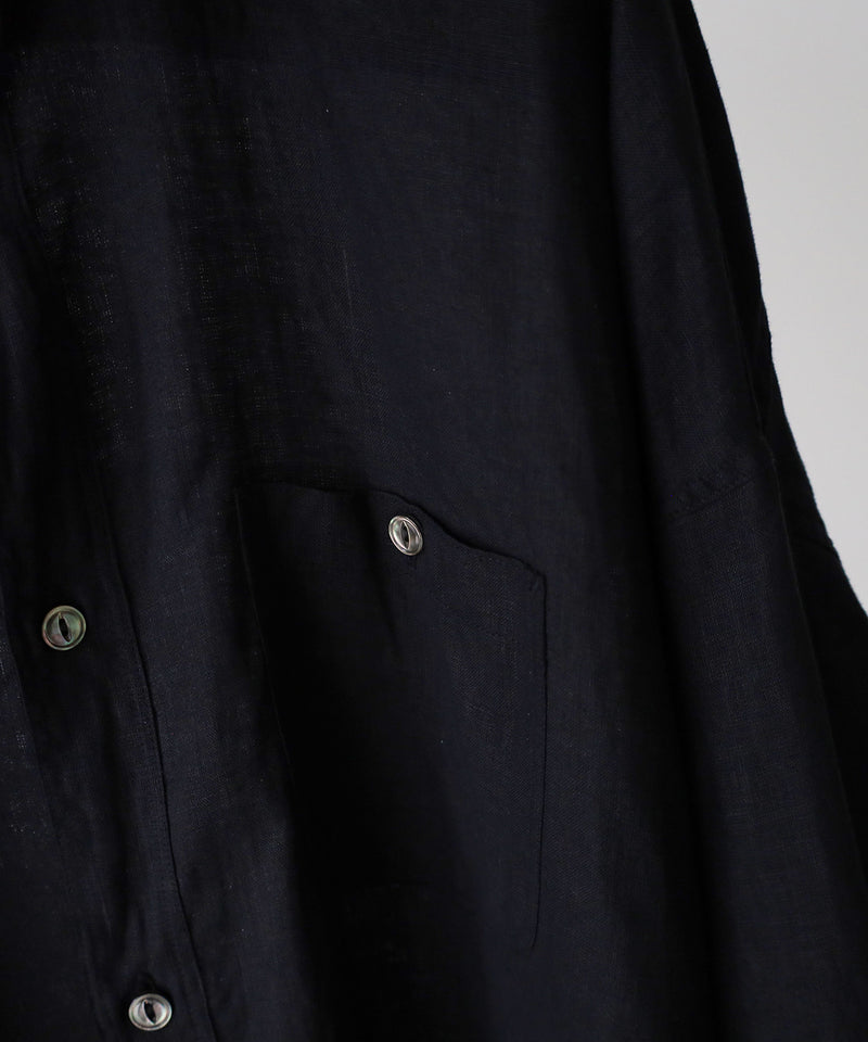 TENT LONG SHIRT / ヘンプ細布 - MARKAWARE