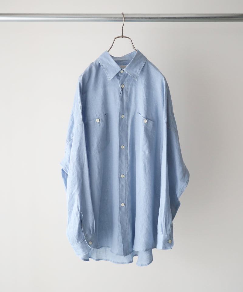 TENT LONG SHIRT / ヘンプ細布 - MARKAWARE
