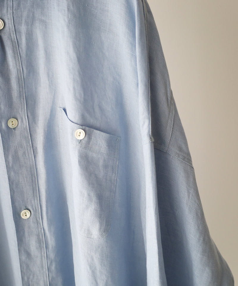 TENT LONG SHIRT / ヘンプ細布 - MARKAWARE