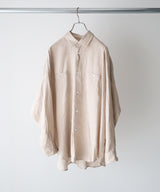 TENT LONG SHIRT / ヘンプ細布 - MARKAWARE