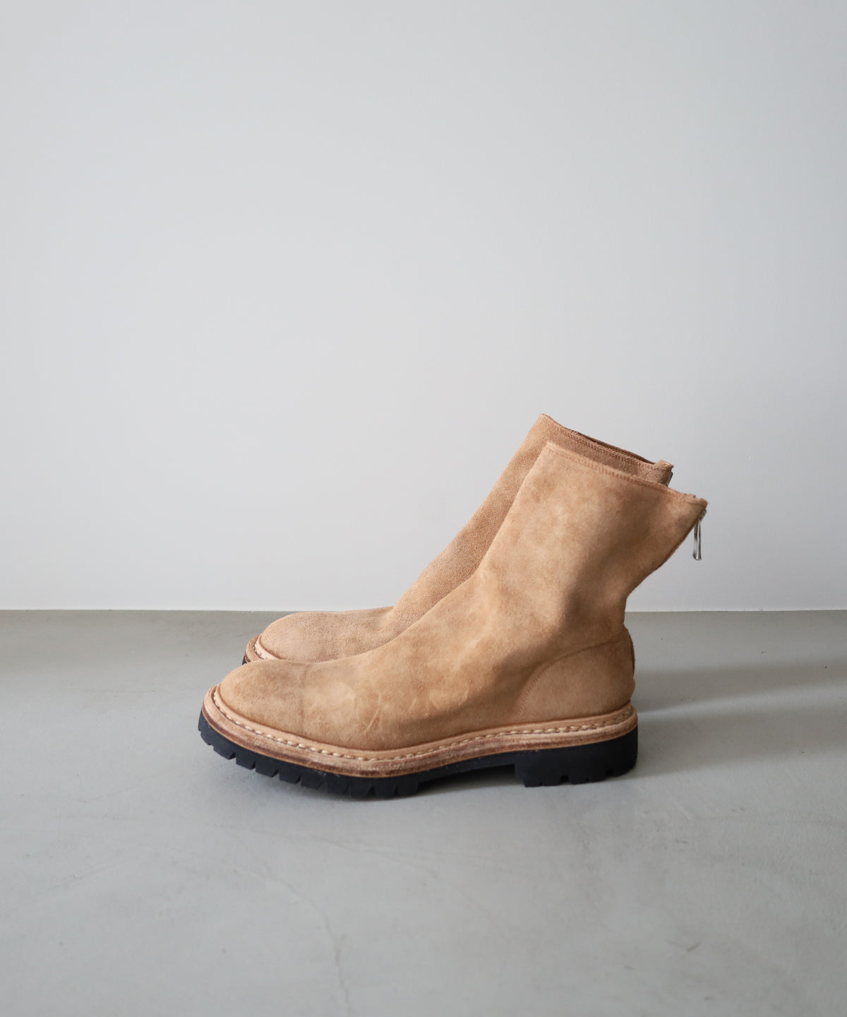 796V HORSE REVERSE, LINED BACK ZIP BOOT