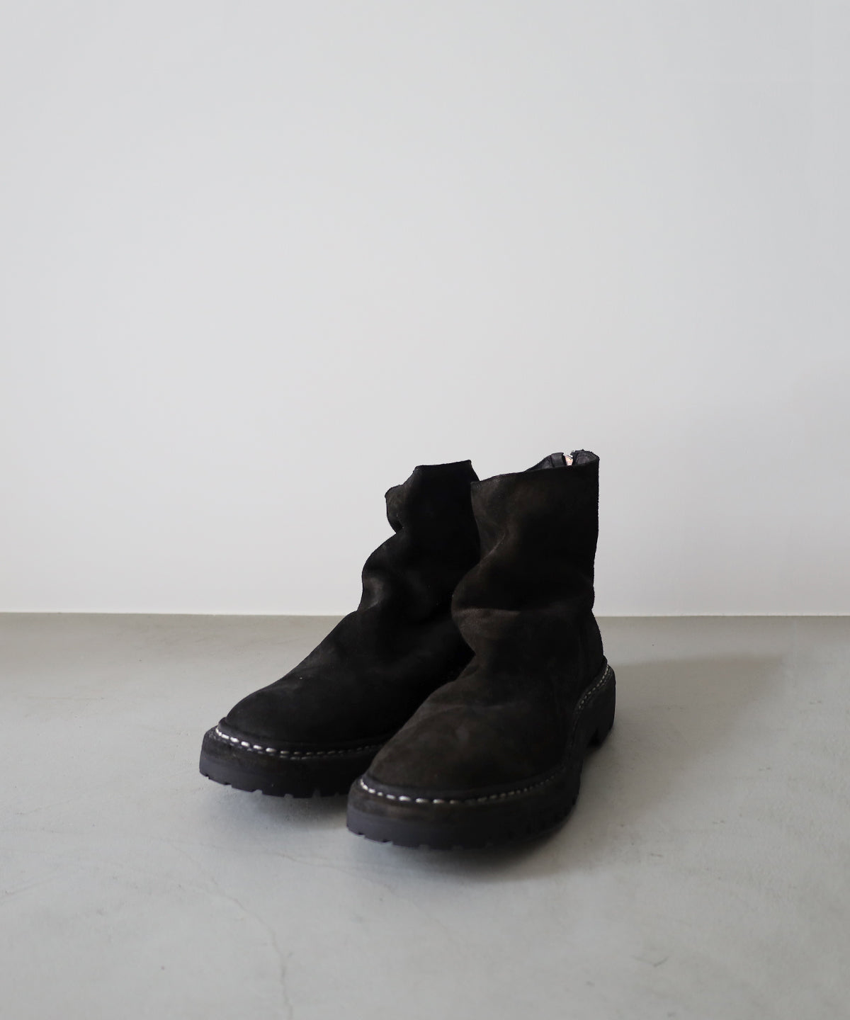 796V HORSE REVERSE, LINED BACK ZIP BOOT