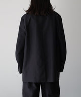LAST1>> BRATAC SILK × ORGANIC WOOL TAFFETA COMFORT CAR COAT - MARKAWARE