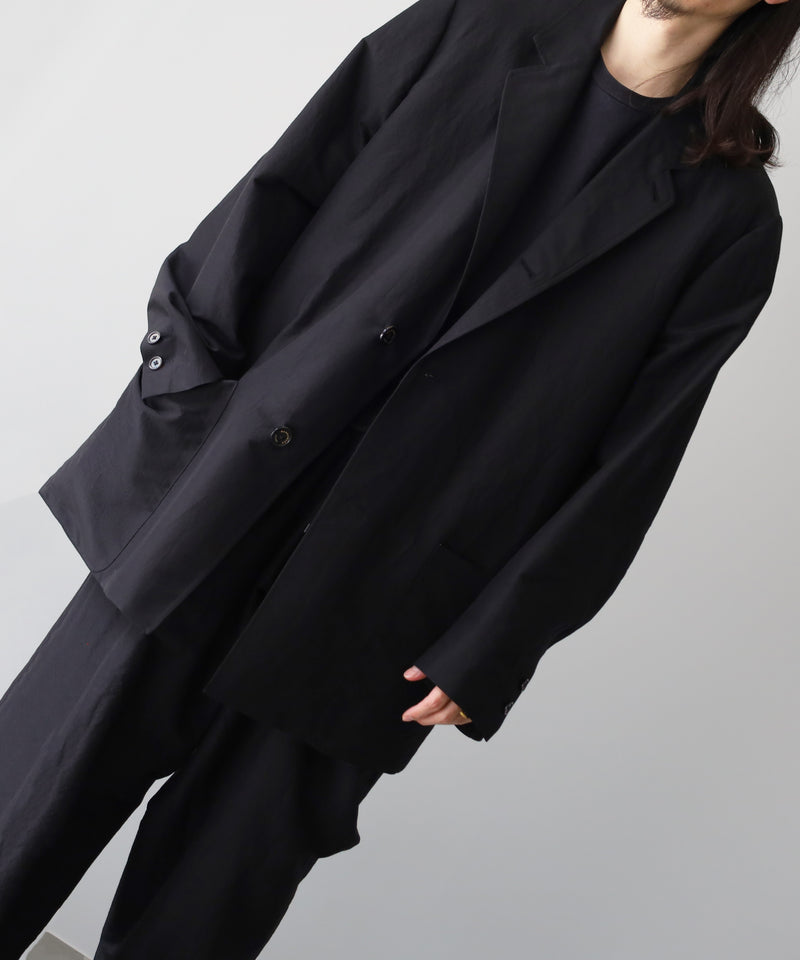 LAST1>> BRATAC SILK × ORGANIC WOOL TAFFETA COMFORT CAR COAT - MARKAWARE