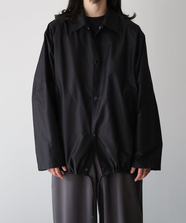 LAST1>> SILK TAFFETA COACH JACKET - MARKAWARE