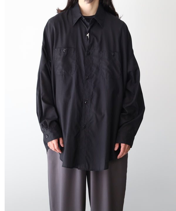 TENT LONG SHIRT / オーガニックGIZA90/1 ローン - MARKAWARE