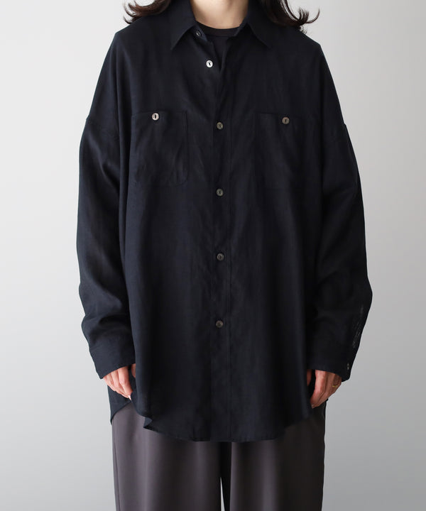TENT LONG SHIRT / ヘンプ細布 - MARKAWARE
