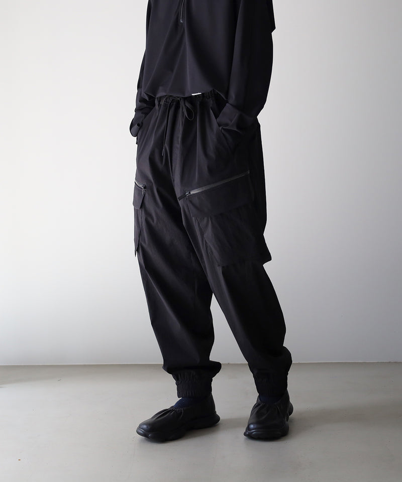 WIDE CARGO JOGGER PANTS  - BLK White Mountaineering®︎