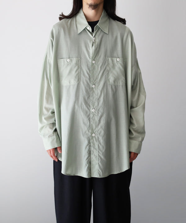 TENT LONG SHIRT / オーガニックGIZA90/1 ローン - MARKAWARE