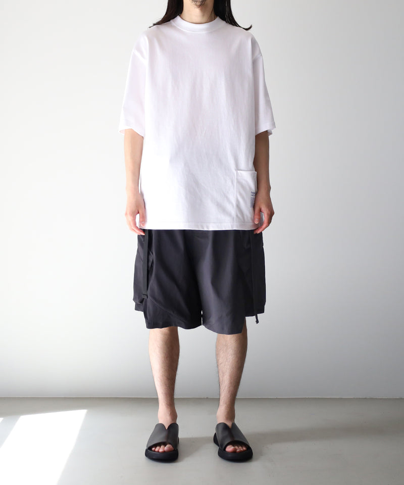 SP56A-M NYLON STRETCH DOUBLE CARGO SHORT PANTS- ACRONYM