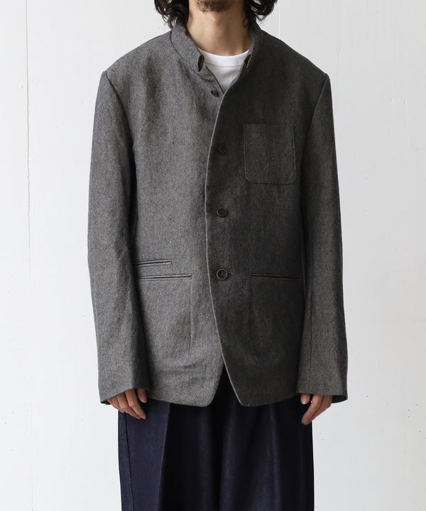 Stand Collar Jacket -  individual sentiments