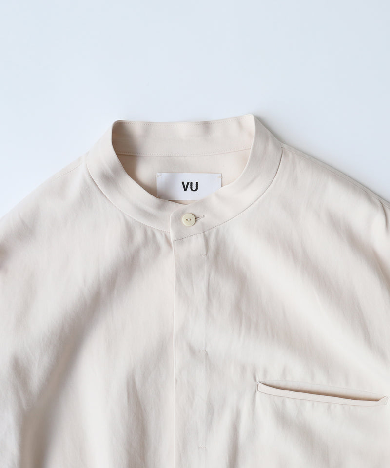 band collar shirt - VU